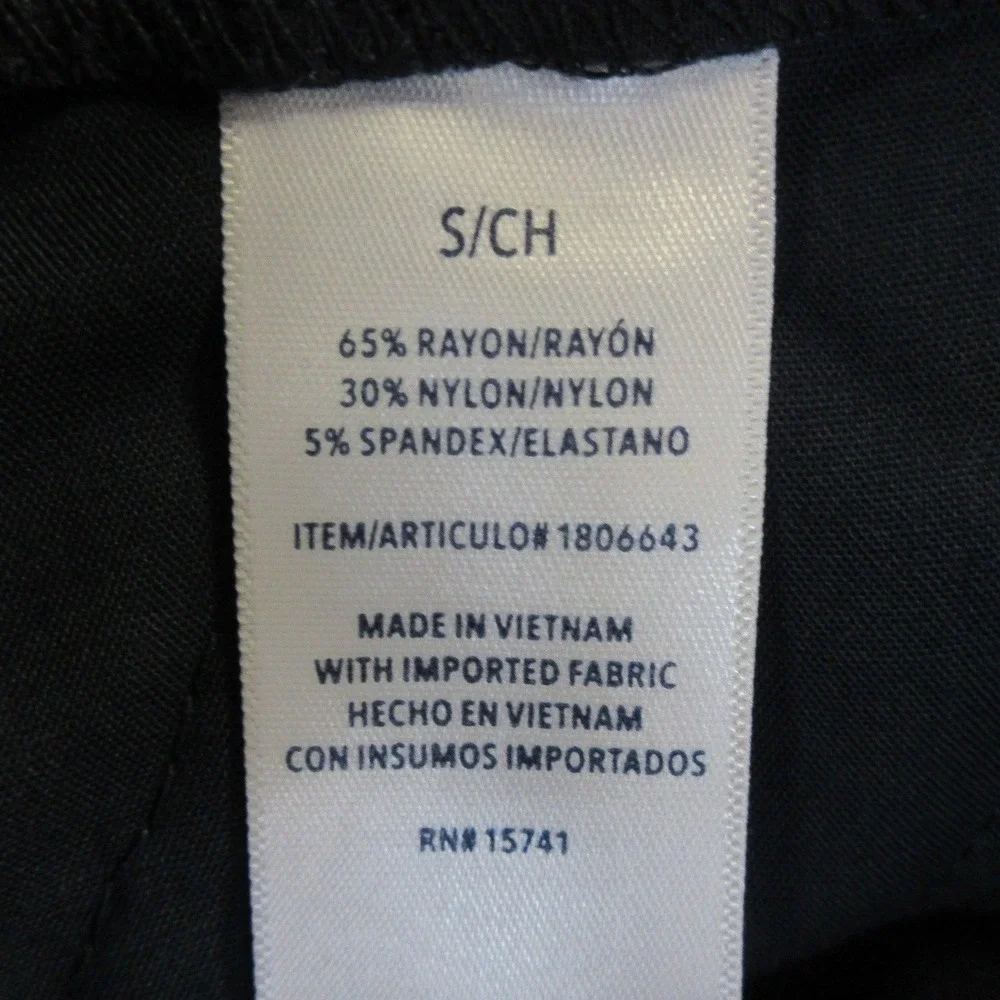 SPLENDID Wide Leg Pull On Trousers Size S Navy Blue Stretch Knit Dress Pants NWT